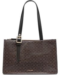 Calvin Klein - Havana Novelty Organizational Tote - Lyst