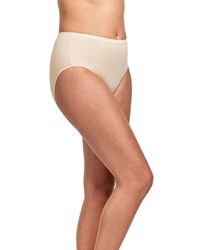 Hanes - Ultimate Womens 6-pack Breathable Cotton Panty Briefs - Lyst