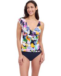 Gottex - Standard Holi Surplice Tankini Bathing Suit Top - Lyst