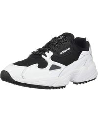 adidas falcon trail white