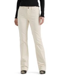 Wrangler - High Rise Bold Boot Jean - Lyst