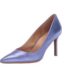 Naturalizer - S Anna Pointed Toe High Heel Pumps,lavender Leather,6 Wide - Lyst