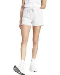 adidas - Small Logo Fleece Sportswear Shorts - Lyst