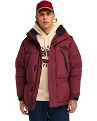 Timberland - Re:down Howker Puffer Jacket For Men In Red, Man, Red, Size: 3xl - Lyst