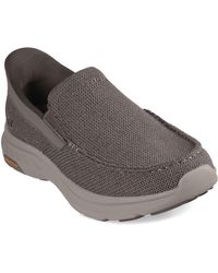 Skechers - Wilfred Hands Free Slip-in Trainers - Taupe - 9 - Lyst