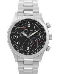 Timex - Analog Quarz Uhr mit Edelstahl Armband TW2W47800VQ - Lyst