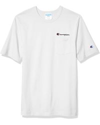 Champion Cotton T-shirt in Grey (Gray 