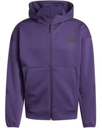 adidas - Z.n.e. Full-zip Hooded Track Jacket - Lyst