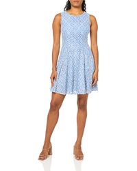 Tommy Hilfiger - Petite Sleeveless Fit And Flare For To Wear As A Party Dress - Lyst
