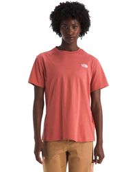 The North Face - Evolution Simple Dome Relaxed Short-sleeve Tee | Cotton T-shirt With Classic Embroidered Logo - Lyst