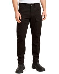 G-Star - Regular Tapered Cargo Pants,dark Black,34w X 30l - Lyst