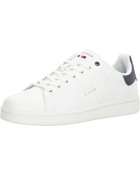white tommy hilfiger trainers mens
