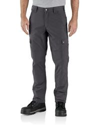 Carhartt - Rugged Flex Relaxed Fit Ripstop Cargo Fleece Lined Work Pant - Lyst