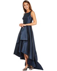 Adrianna Papell - Mikado High Low Gown - Lyst