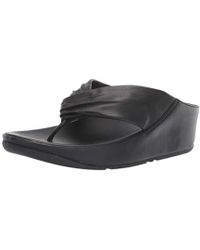 fitflop twiss leather slides