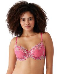 Wacoal - Embrace Lace Unlined Underwire Mid Coverage Bra - Lyst