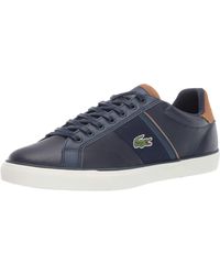 Lacoste Leather Fairlead Trainers in 