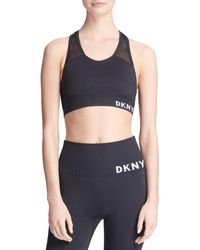 DKNY - Sport Performance Support Yoga Running Bra - Lyst