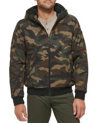 Dockers - Softshell Sherpa Lined Bomber Jacket - Lyst