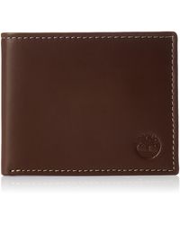 Timberland - Mens Leather With Attached Flip Pocket Travel Accessory Bi Fold Wallet - Lyst