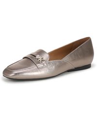 Naturalizer - Create Loafer Patina Pewter Leather 6 W - Lyst