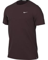 Nike - Miler Dri-fit Uv Short-sleeve Running Top - Lyst
