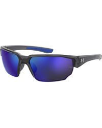 Under Armour Women's Ua Charge 2 Lacrosse Goggles in Metallic
