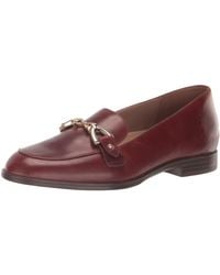 Naturalizer - S Gala Classic Slip On Loafer Cappuccino Brown Leather 6.5 W - Lyst