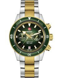 Rado - Captain Cook-s-swiss Automatic Watch-stainless Steel Pvd-sapphire Crystal -43mm - Lyst
