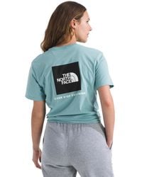 The North Face - Evolution Box Nse Short-sleeve Tee | Regular Fit Cotton T-shirt With Logo Graphics & Durable Ribbed Collar - Lyst