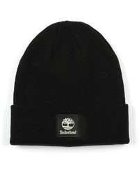 Timberland - Cuffed Beanie With Tonal Patch - Lyst