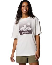Columbia - S Rolling Bend Graphic Oversized Tee - Lyst