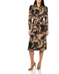 Trina Turk - Printed Jersey Shirt Dress - Lyst
