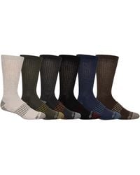 Columbia - Pique Footbed Crew Socks - Lyst