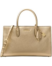 Michael Kors - Md Ew Satchel Handtas Voor - Lyst