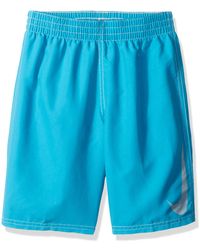 nike swimming swoosh print lap short