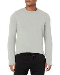 Jockey - Cozy Fleece Pullover Sweatshirt Light Grey Heather - Lyst