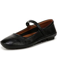 Naturalizer - S Behold Mary Jane Ballet Flat Black Leather 9 W - Lyst