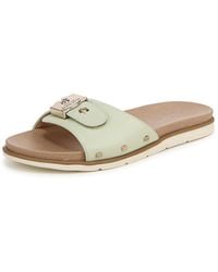 Dr. Scholls - S Nice Iconic Slide Sandal Aloe Green Smooth 8.5 M - Lyst