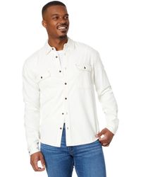 PAIGE - Martin Utility Button Up Long Sleeve Shirt (Warm Moonlight) Clothing - Lyst
