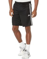 adidas - Big Tall Training Essentials Pique 3-stripes Training Shorts - Lyst