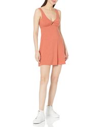 Volcom - Desert Bunnie Reversible Fit And Flare Knit Mini Dress - Lyst