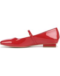 Franco Sarto - S Tinsley Mary Jane Flats Red Patent 9.5 M - Lyst