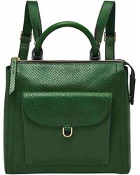 Fossil - Parker Leather Mini Backpack Purse Handbag - Lyst