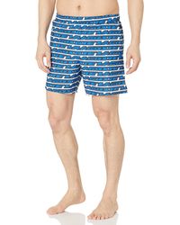 Lacoste - Standard Mesh Printed Swim Shorts - Lyst