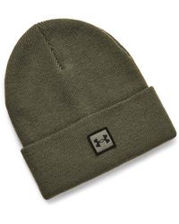 Under Armour - Halftime Cuff Beanie Marine Od Green One Size - Lyst