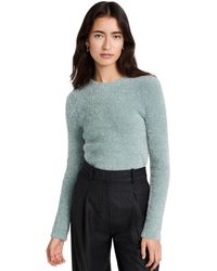 Vince - S Lurex Soft Eyelash Pullover Sweater - Lyst