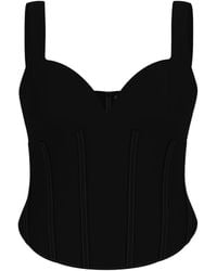 Guess - S Eco Sleeveless Jadore Corset Top - Lyst