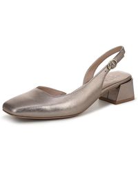 Naturalizer - Jayla Pump Patina Pewter Leather 8.5 W - Lyst