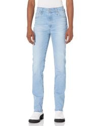 AG Jeans - Mari High Rise Slim Straight Jean - Lyst